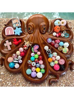 Lot Of 55+ Beads, Focals, & Spacers For Beadable Pens Etc.  #56